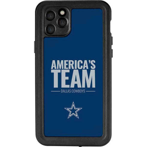NFL Dallas Cowboys Team Motto iPhone 11 Pro Max Waterproof Case