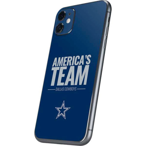 NFL Dallas Cowboys Team Motto iPhone 11 Skin