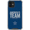 NFL Dallas Cowboys Team Motto iPhone 12 Mini Clear Case