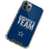 NFL Dallas Cowboys Team Motto iPhone 12 Pro Clear Case