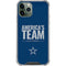 NFL Dallas Cowboys Team Motto iPhone 12 Pro Max Clear Case