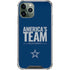 NFL Dallas Cowboys Team Motto iPhone 12 Pro Max Clear Case