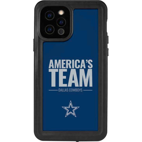 NFL Dallas Cowboys Team Motto iPhone 12 Pro Waterproof Case