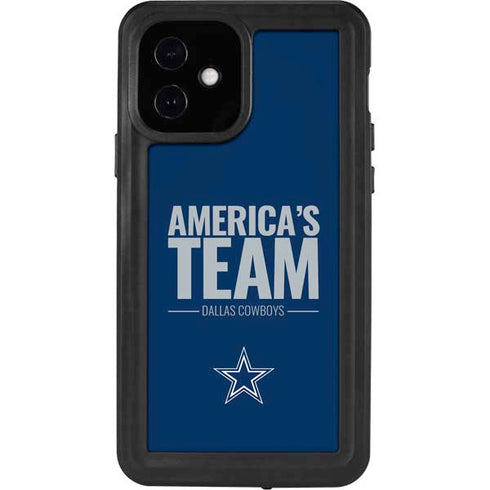 NFL Dallas Cowboys Team Motto iPhone 12 Waterproof Case