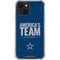 NFL Dallas Cowboys Team Motto iPhone 13 Mini Clear Case