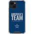 NFL Dallas Cowboys Team Motto iPhone 13 Mini Clear Case