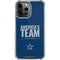 NFL Dallas Cowboys Team Motto iPhone 13 Pro Max Clear Case