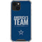 NFL Dallas Cowboys Team Motto iPhone 14 Clear Case