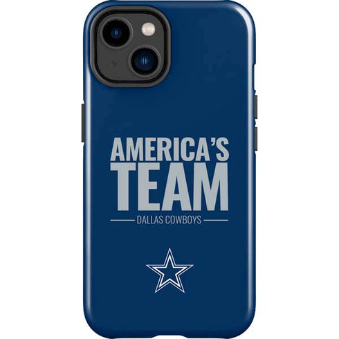 NFL Dallas Cowboys Team Motto iPhone 14 Plus Impact Case