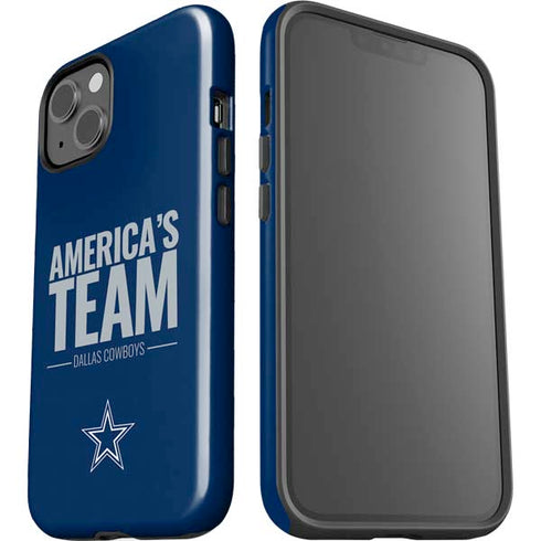 NFL Dallas Cowboys Team Motto iPhone 15 Plus Impact Case