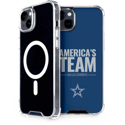 NFL Dallas Cowboys Team Motto iPhone 15 Plus MagSafe Case