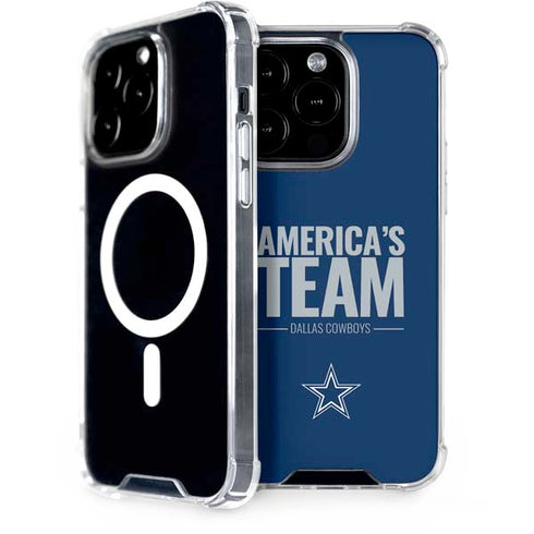 NFL Dallas Cowboys Team Motto iPhone 15 Pro MagSafe Case