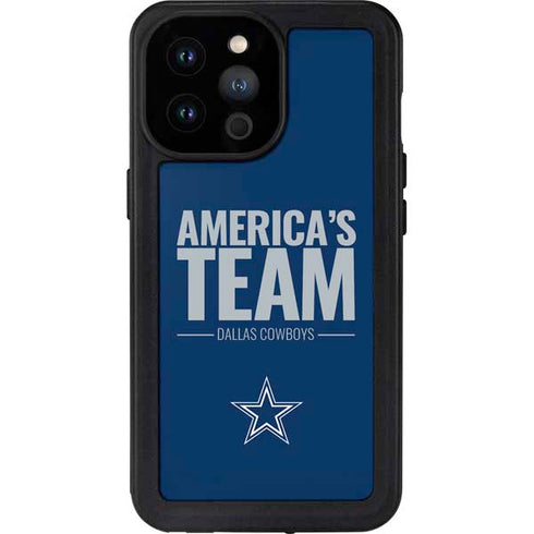 NFL Dallas Cowboys Team Motto iPhone 14 Pro Max Waterproof Case