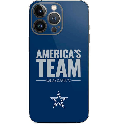NFL Dallas Cowboys Team Motto iPhone 14 Pro Skin