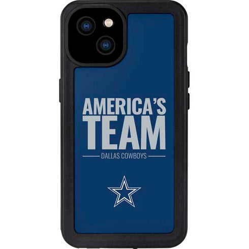 NFL Dallas Cowboys Team Motto iPhone 15 Plus Waterproof Case