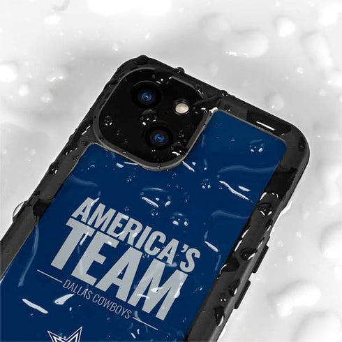 NFL Dallas Cowboys Team Motto iPhone 15 Plus Waterproof Case