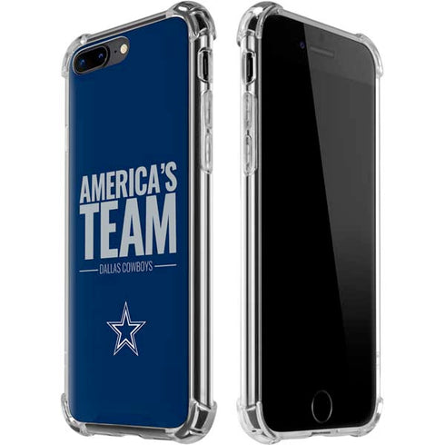 NFL Dallas Cowboys Team Motto iPhone 7/8 Plus Clear Case