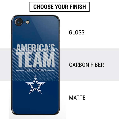 NFL Dallas Cowboys Team Motto iPhone SE (2nd & 3rd Gen) Skin