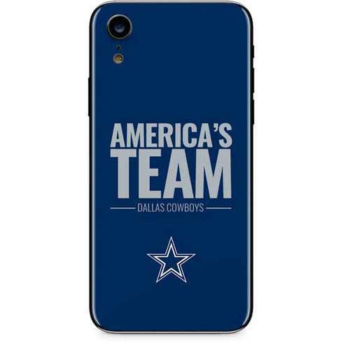 NFL Dallas Cowboys Team Motto iPhone XR Skin