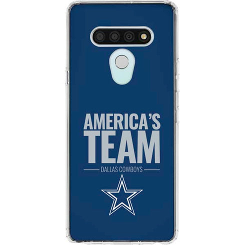 NFL Dallas Cowboys Team Motto LG Stylo 6 Clear Case