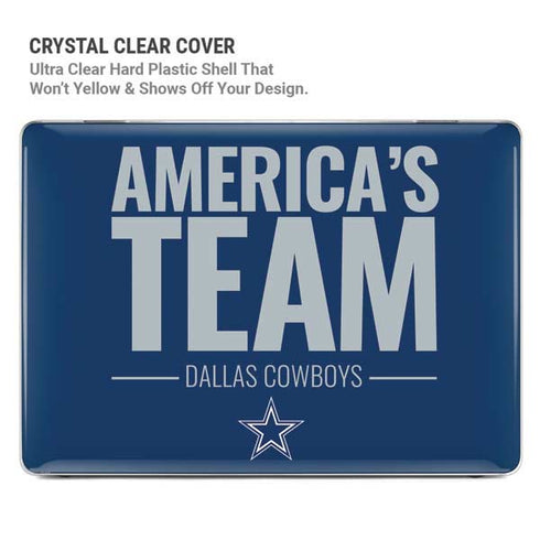 NFL Dallas Cowboys Team Motto MacBook Pro 16in (2021-25) Case plus Skin