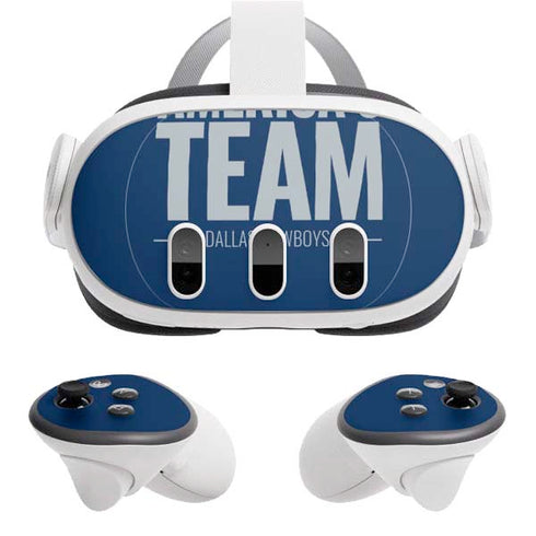 NFL Dallas Cowboys Team Motto Meta Quest 3 Skin