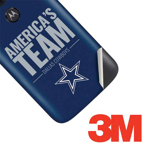 NFL Dallas Cowboys Team Motto Moto E5 Play Skin