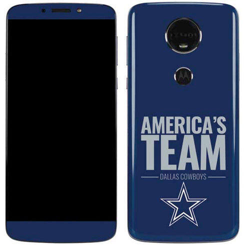NFL Dallas Cowboys Team Motto Moto E5 Plus Skin