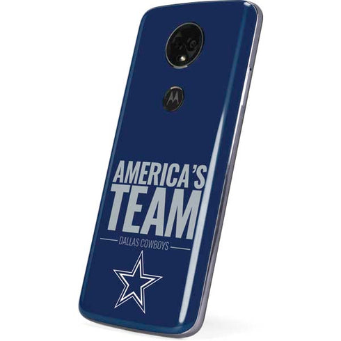 NFL Dallas Cowboys Team Motto Moto E5 Plus Skin