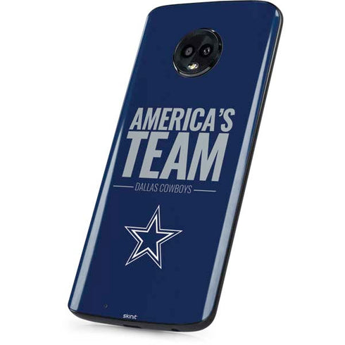 NFL Dallas Cowboys Team Motto Moto G6 Skin
