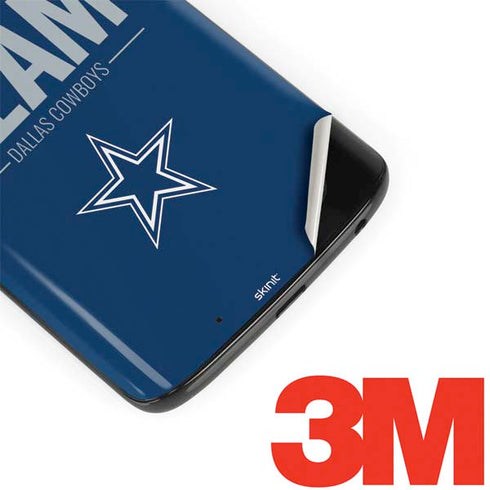 NFL Dallas Cowboys Team Motto Moto G6 Skin