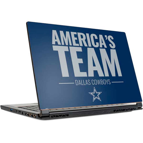 NFL Dallas Cowboys Team Motto MSI GS65 Stealth Laptop Skin