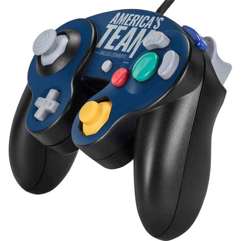 NFL Dallas Cowboys Team Motto Nintendo GameCube Controller Skin
