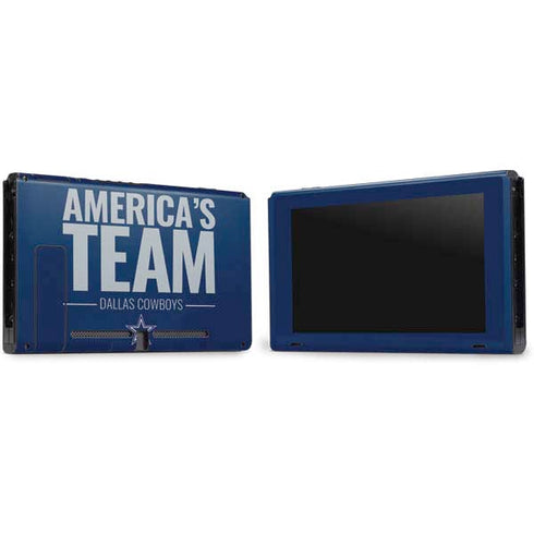 NFL Dallas Cowboys Team Motto Nintendo Switch Bundle Skin