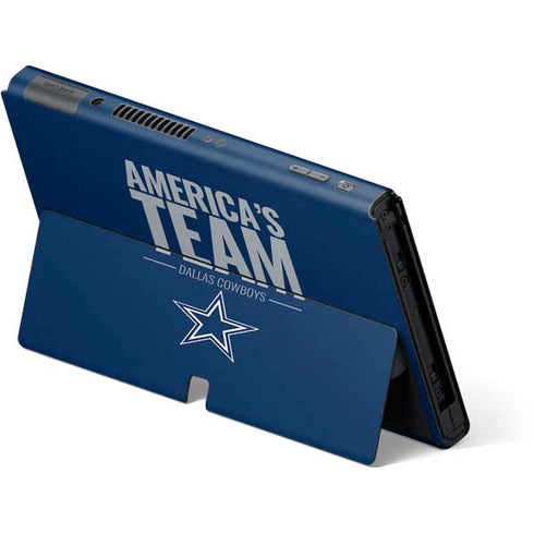 NFL Dallas Cowboys Team Motto Nintendo Switch OLED (2021) Skin