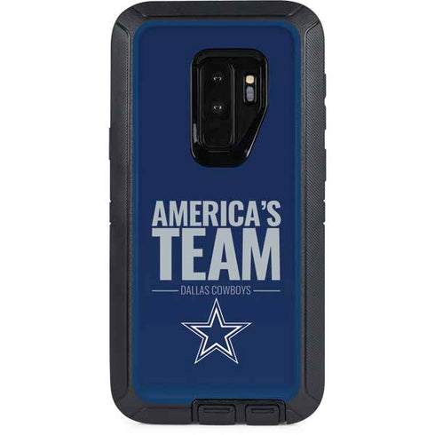 NFL Dallas Cowboys Team Motto Otterbox Defender Galaxy Skin