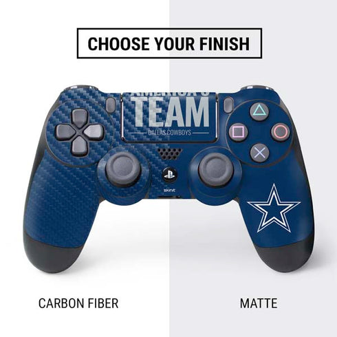 NFL Dallas Cowboys Team Motto PS4 Controller Skin