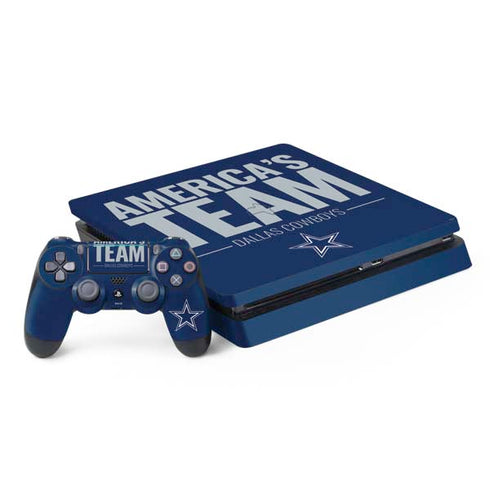 NFL Dallas Cowboys Team Motto PS4 Slim Bundle Skin