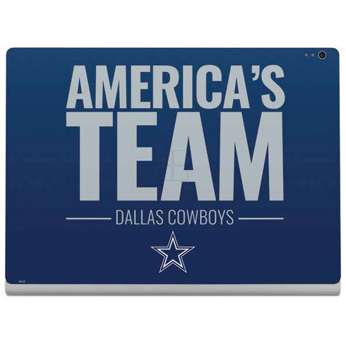NFL Dallas Cowboys Team Motto Surface Book 2 13.5in Skin