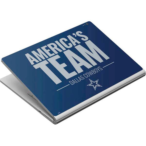 NFL Dallas Cowboys Team Motto Surface Book Skin