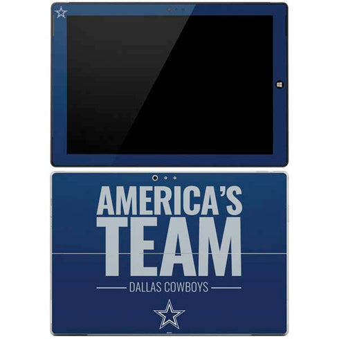 NFL Dallas Cowboys Team Motto Surface Pro 3 Skin