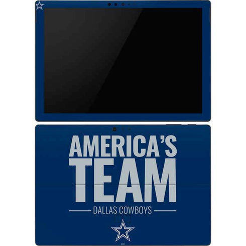 NFL Dallas Cowboys Team Motto Surface Pro 6 Skin