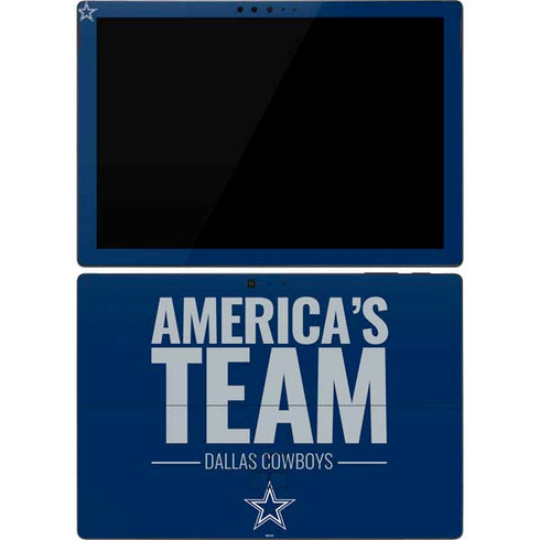 NFL Dallas Cowboys Team Motto Surface Pro 7 Skin
