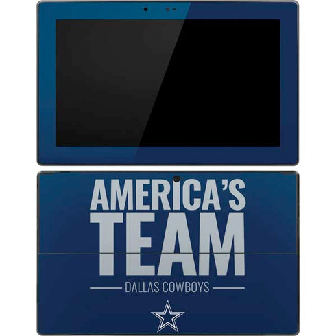 NFL Dallas Cowboys Team Motto Surface Pro Tablet Skin