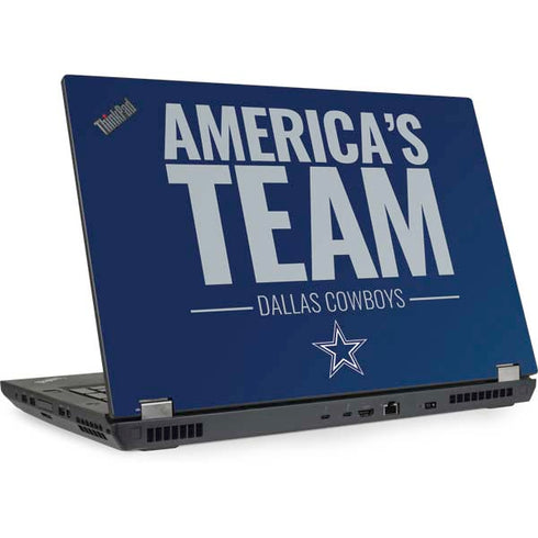 NFL Dallas Cowboys Team Motto Lenovo ThinkPad Skin
