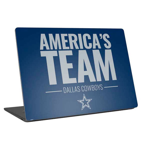 NFL Dallas Cowboys Team Motto Universal Laptop 13in (10.6 x 7.6in) Skin