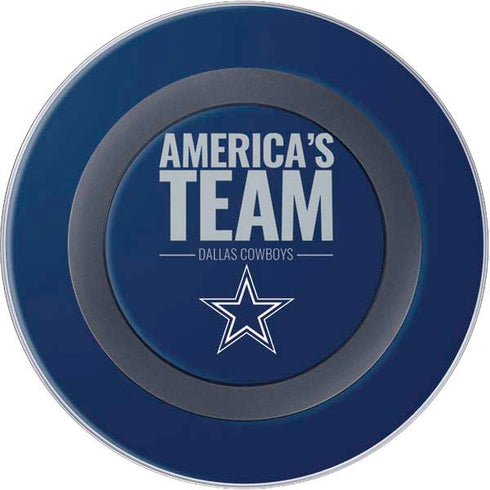 NFL Dallas Cowboys Team Motto Wireless Charger Skin