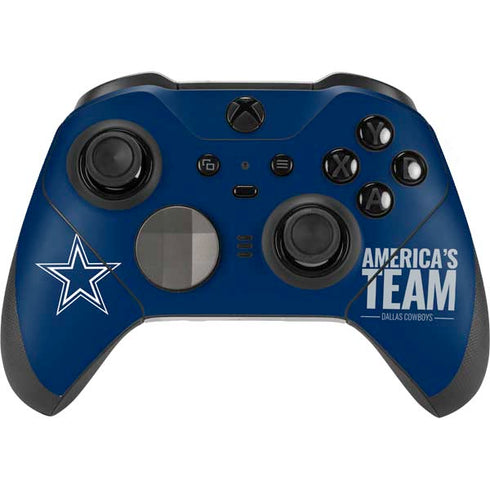 NFL Dallas Cowboys Team Motto Xbox Elite Wireless Controller Series 2 Skin