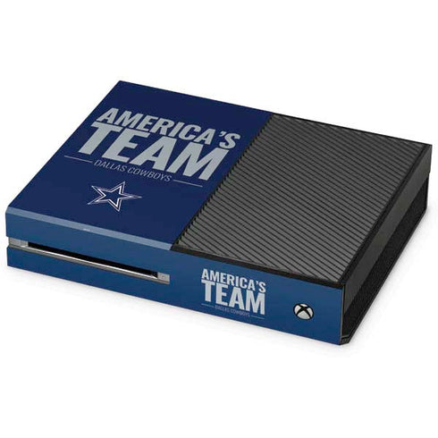 NFL Dallas Cowboys Team Motto Xbox One Console Skin