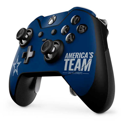 NFL Dallas Cowboys Team Motto Xbox One Elite Controller Skin